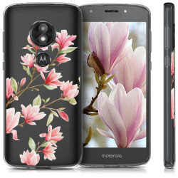KW Θήκη Σιλικόνης Motorola Moto E5 Play - Light Pink / White / Transparent (46956.01)