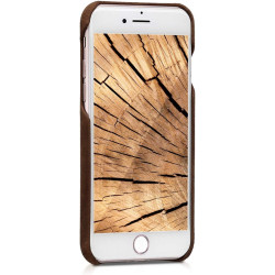 Kalibri Σκληρή Δερμάτινη Θήκη Apple iPhone SE 2022 / 2020 / 8 / 7 - Brown (39345.05)