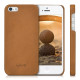 Kalibri Σκληρή Δερμάτινη Θήκη iPhone SE / 5S / 5 - Καφέ (38962.83)