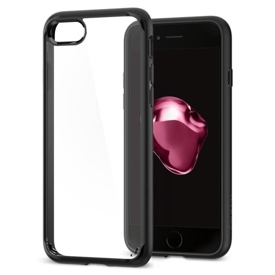 Spigen Θήκη Ultra Hybrid 2 Apple iPhone SE 2022 / 2020 / 8 / 7 - Black (042CS20926)