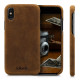 Kalibri Σκληρή Δερμάτινη Θήκη Apple iPhone X - Brown (42516.05)