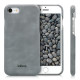 Kalibri Σκληρή Δερμάτινη Θήκη Apple iPhone SE 2022 / 2020 / 8 / 7 - Dark Grey (39345.19)