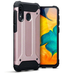 Terrapin Ανθεκτική Θήκη Double Layer Impact Samsung Galaxy A30 - Rose Gold (131-002-156)