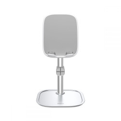 Baseus Universal Ρυθμιζόμενη Bάση για Smartphone / Tablet - Silver (SUWY-0S)