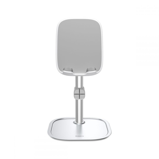 Baseus Universal Ρυθμιζόμενη Bάση για Smartphone / Tablet - Silver (SUWY-0S)