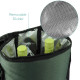 Navaris Wine Cooler Bag - Ισοθερμική Τσάντα Κρασιών με Χειρολαβή - Grey (46163.22)