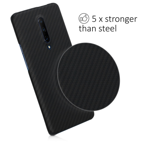 Kalibri Aramid Fiber Body - Σκληρή Θήκη OnePlus 7 Pro - Black Matte (48596.47)
