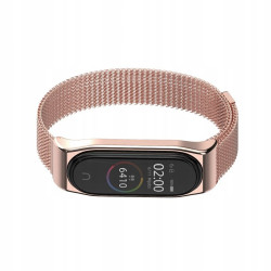 Ανταλλακτικό Λουράκι Milaneseband Xiaomi Mi Band 4/3 - Rose Gold (50255) - OEM