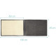 Navaris Cat Scratch Armrest Organiser - Προστατευτικό Καναπέ από Γρατζουνιές Γάτας - 130 x 45 cm - Dark Grey / White (48412.19.02)