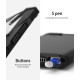 Ringke Fusion-X Θήκη Samsung Galaxy Note 10 - Black / Transparent (51542)