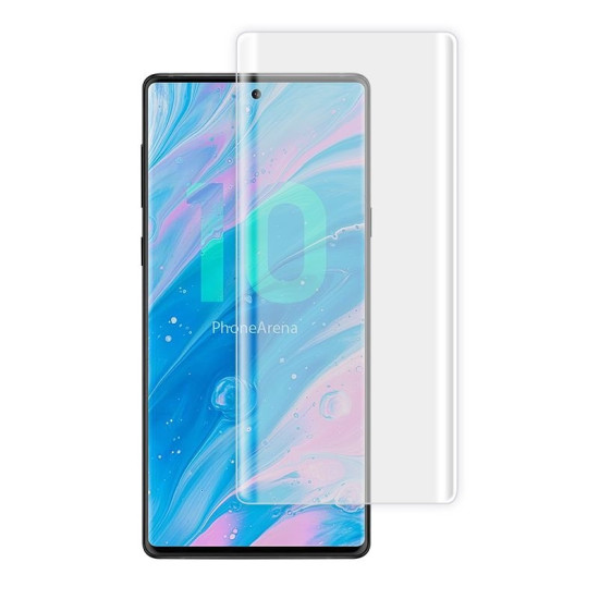 T-MAX Liquid Full Glue 3D Tempered Glass - Σύστημα προστασίας οθόνης Samsung Galaxy Note 10 (5206015052859)
