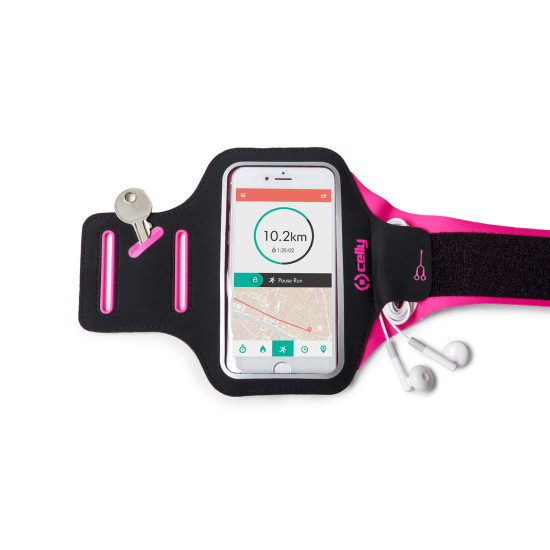 Celly Armband XXL Pink Universal Θήκη Μπράτσου εώς 6.2" (ARMBANDXXLPK)