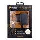 Yenkee Wall Charger με Ενσωματωμένο Καλώδιο Usb Type - C 2Α - Black (YAC2026BK)