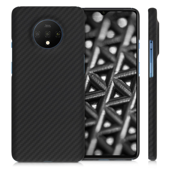 Kalibri Aramid Fiber Body - Σκληρή Θήκη OnePlus 7T - Black Matte (50406.47)