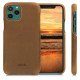 Kalibri Σκληρή Δερμάτινη Θήκη iPhone 11 Pro - Smooth Genuine Leather Hard Case - Light Brown (49736.24)