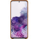 Official Samsung Δερμάτινη Θήκη Samsung Galaxy S20 - Brown (EF-VG980LAEGEU)