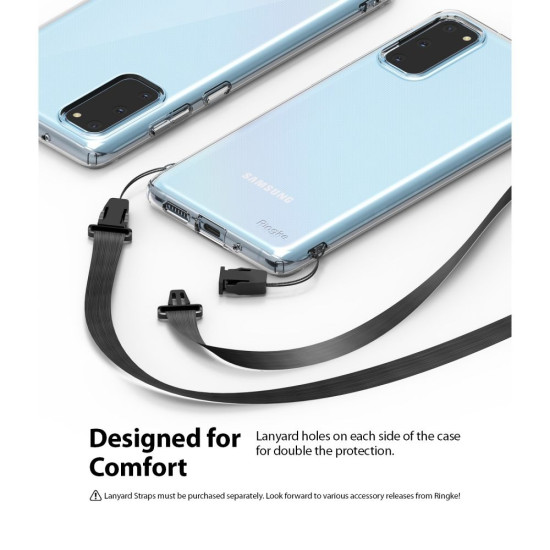 Ringke Air Θήκη Σιλικόνης Samsung Galaxy S20 - Clear (8809688897603)