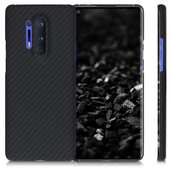 Kalibri Aramid Fiber Body - Σκληρή Θήκη OnePlus 8 Pro - Black Matte (51711.47)