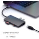 Satechi Type-C USB 4K Multiport Adapter Hub V2 - Mε 1x USB Type-C / 3x USB 3.0 / 1x HDMI / 1x Micro SD / SD / 1x Ethernet - Space Grey (ST-TCMA2M)