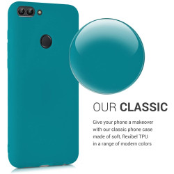 KWmobile Θήκη Σιλικόνης Huawei Enjoy 7S / P Smart - Teal Matte (44124.57)