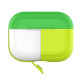 Puro ICON Θήκη Σιλικόνης για Airpods Pro 1st Gen - Fluo Yellow + Green Cap (APPROCASE1FLUOYEL)