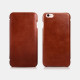 iCarer Vintage Series Curved Edge - Δερμάτινη Θήκη iPhone 6S / 6 - Brown (RIP622-BN)