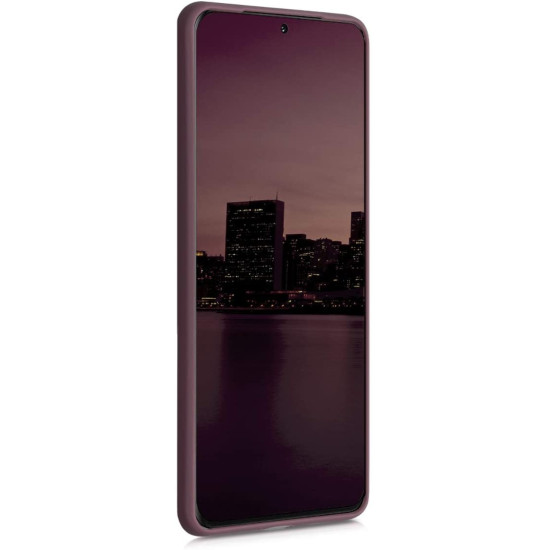 KWmobile Θήκη Σιλικόνης Samsung Galaxy S20 Plus - Grape Purple (51216.181)