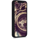 KWmobile Σκληρή Ξύλινη Θήκη με TPU Bumper Apple iPhone 12 mini - Navigational Compass / Dark Brown (52733.01)