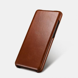 iCarer Vintage Series Curved Edge - Δερμάτινη Θήκη Samsung Galaxy S20 Plus - Brown (RS992007-BN)
