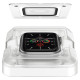 Spigen ProFlex "EZ FIT" Tempered Glass - Fullface Αντιχαρακτικό Γυαλί Οθόνης Apple Watch SE/6/5/4 (44mm) - 2 Τεμάχια (AFL01220)