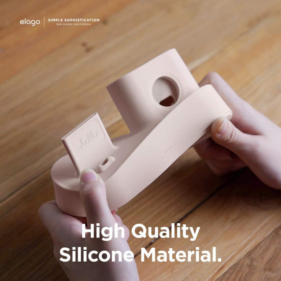 Elago Charging Hub Pro για iPhone 11 Pro Max / 11 Pro / AirPods Pro 2nd Gen / 1st Gen / Apple Watch - Sand Pink (EST-TRIOPRO-SPK)