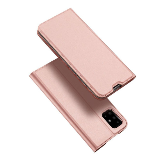 Duxducis SkinPro Θήκη Πορτοφόλι Samsung Galaxy M31s - Rose Gold (6934913059647)