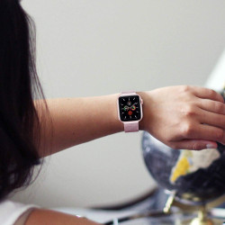 Tech-Protect Μεταλλικό Λουράκι Milaneseband Apple Watch Ultra/SE/11/10/9/8/7/6/5/4 (49/46/45/44mm) - Rose Gold (5906735412673)