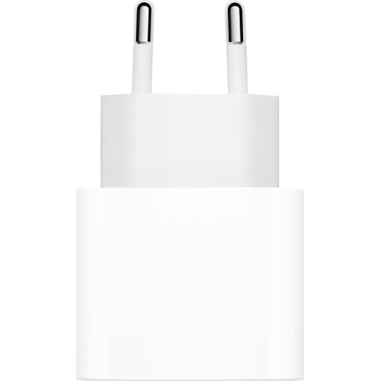 Official Apple Ταχυφορτιστής Ταξιδιού / Αντάπτορας Με 1x Type-C - 20W - White (MHJE3ZM/A)