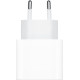 Official Apple Ταχυφορτιστής Ταξιδιού / Αντάπτορας Με 1x Type-C - 20W - White (MHJE3ZM/A)
