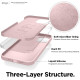 Elago Premium Θήκη Σιλικόνης Apple iPhone 12 / 12 Pro - Lovely Pink (ES12SC61-LPK)