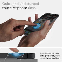 Spigen Tempered Glass GLAS.tR EZ Fit - Αντιχαρακτικό Γυάλινο Screen Protector Apple iPhone 12 mini - 2 Τεμάχια (AGL01811)