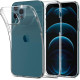 Spigen Θήκη Liquid Crystal Apple iPhone 12 / 12 Pro - Crystal Clear (ACS01697)