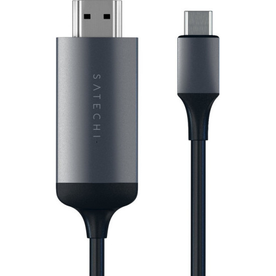 Satechi Καλώδιο Type-C (male) σε HDMI 4K 60Hz (male) - 180cm - Space Gray (ST-CHDMIM)