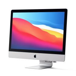 Satechi Αντάπτορας Type-C Clamp Hub Pro για iMac - Με 3x USB-A / 1x Type-C / 1x SD & Micro SD - Silver (ST-TCIMHS)