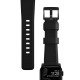 Nomad Ανθεκτικό Λουράκι Σιλικόνης Rugged Strap - Apple Watch Ultra/SE/11/10/9/8/7/6/5/4 (49/46/45/44mm) - Black (NM1A41BN00)