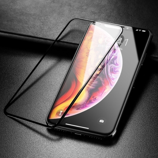 T-Max Premium 3D Tempered Glass Full Glue Fluid Despensing - Αντιχαρακτικό Γυαλί Οθόνης Apple iPhone 11 Pro - Black (5206015053320)