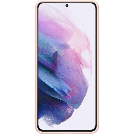 Official Samsung Silicone Cover Θήκη Σιλικόνης Samung Galaxy S21 Plus 5G - Pink (EF-PG996TPEGWW)