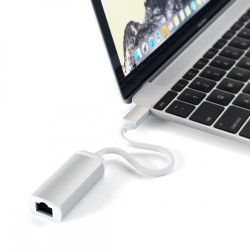 Satechi Αντάπτορας Type-C σε Καλώδιο Ethernet Gigabit - Silver (ST-TCENS)