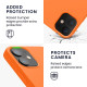 KWmobile Soft Flexible Rubber Cover - Θήκη Σιλικόνης Apple iPhone 12 mini - Fruity Orange (52640.150)