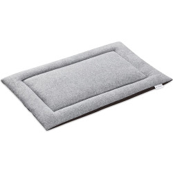 Navaris Travel Dog Bed - Μαξιλάρι / Κρεβάτι για Κατοικίδια - 63 x 40 cm - Grey (54008.22.2)