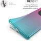 KWmobile Θήκη Σιλικόνης Huawei Mate 40 Pro - Bicolor / Pink / Blue / Transparent (54239.01)