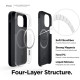 Elago MagSafe Θήκη Σιλικόνης Apple iPhone 12 / 12 Pro - Black (ES12MSSC61-BK)