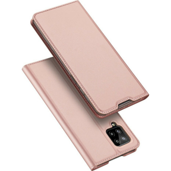 Duxducis SkinPro Θήκη Πορτοφόλι Samsung Galaxy A42 5G - Rose Gold (6934913057094)