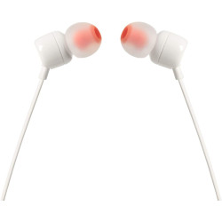 JBL T110 Handsfree Ακουστικά - White (JBLT110WHT)